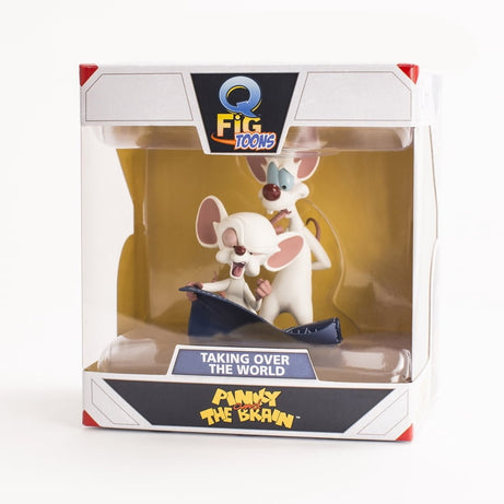 QMX QFIG Toons Pinky and the Brain Taking Over The World Figurine