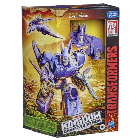 Hasbro Transformers Kingdom War For Cybertron Trilogy Cyclonus Action Figure