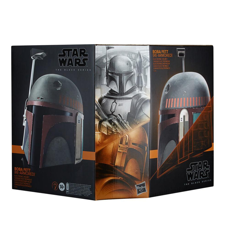 Hasbro Star Wars The Black Series Star Wars: The Mandalorian Boba Fett (Re-Armored) Premium Helmet