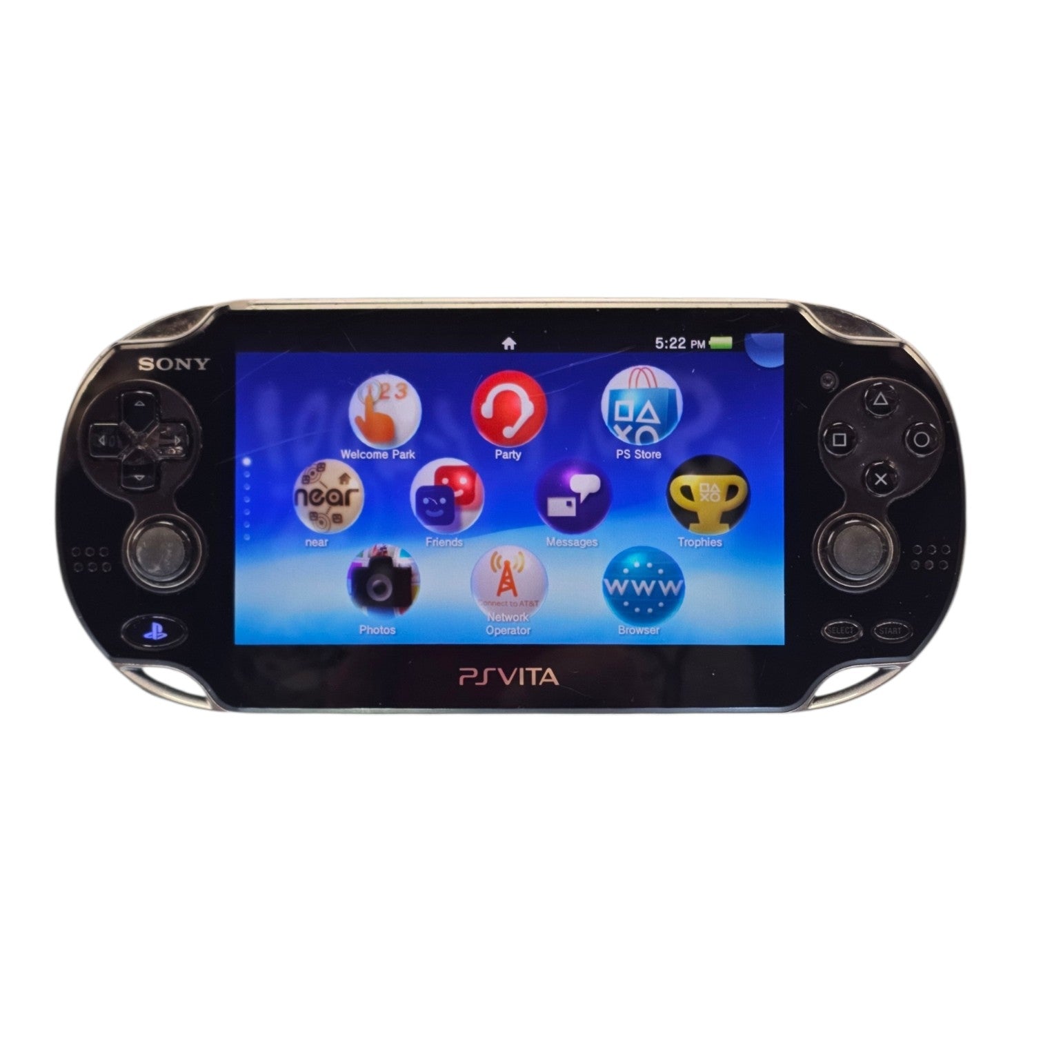Used Sony PS Vita Loose Video Game Console 8GB Memory w/Case