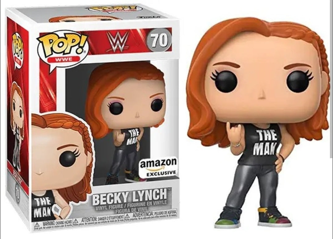 Funko Pop! WWE Becky Lynch (The Man) #70 Amazon Exclusive