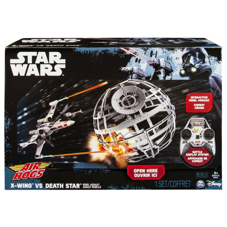 Spin Master Air Hogs Disney Star Wars X-Wing vs Death Star Remote Control Rebel Assault