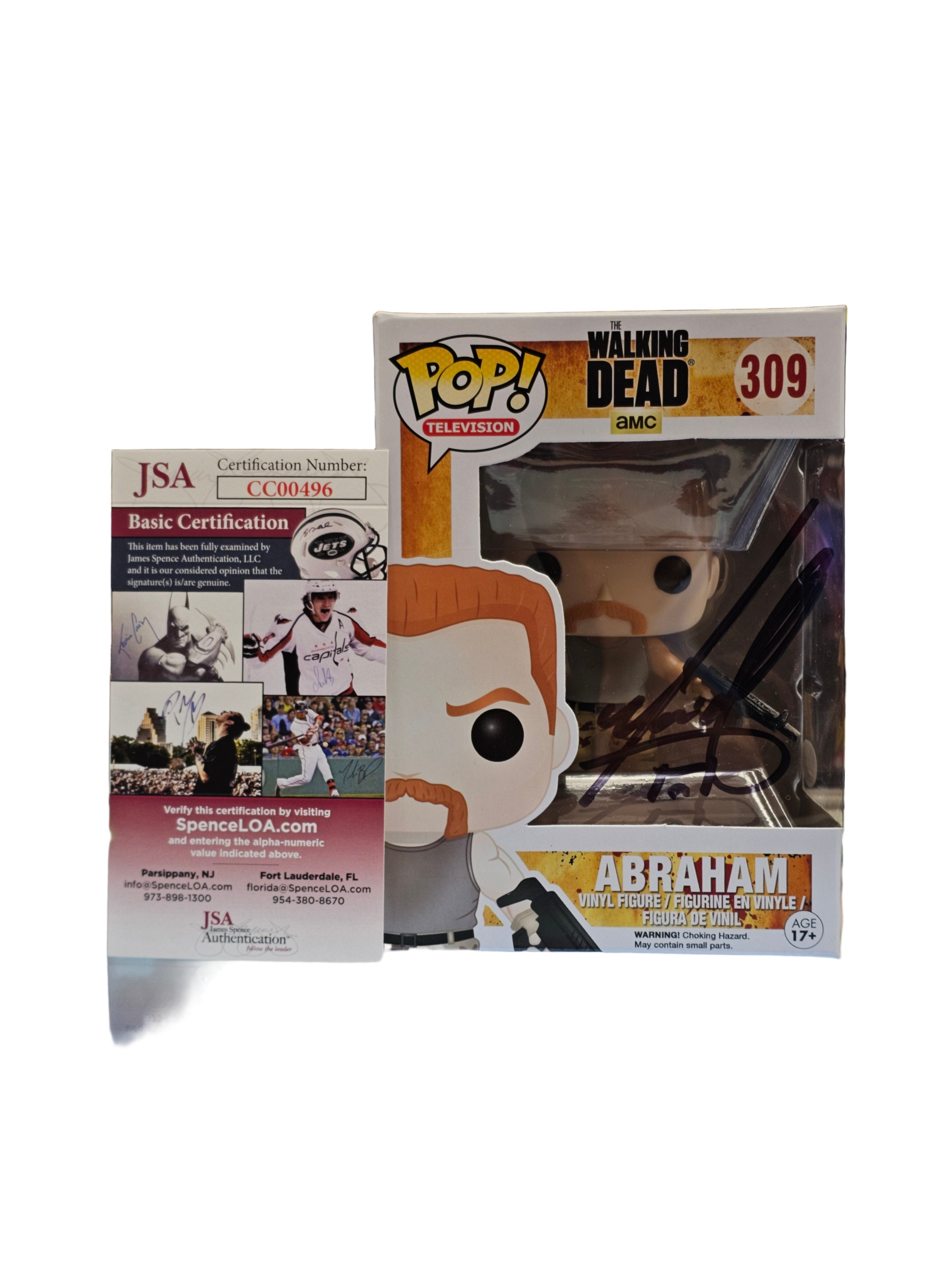 (Signed) Funko Pop! Television The Walking Dead Abraham #309
