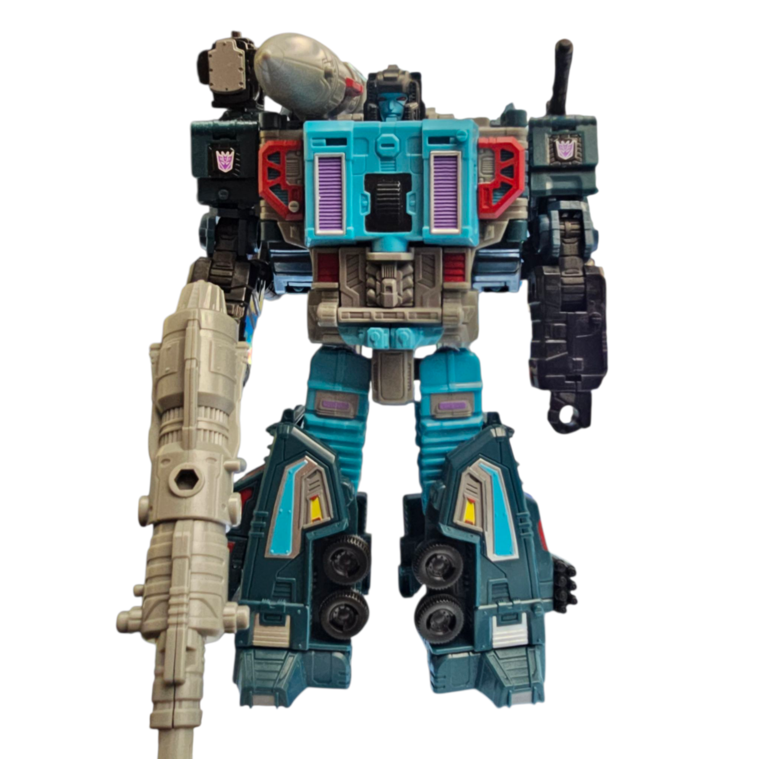 Loose Mattel Transformers War for Cybertron Earthrise
Leader Class: Doubledealer Action Figure