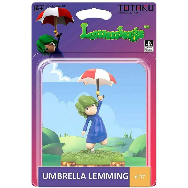 TOTAKU Collection First Edition  Lemmings Umbrella Lemming #17 GameStop Exclusive