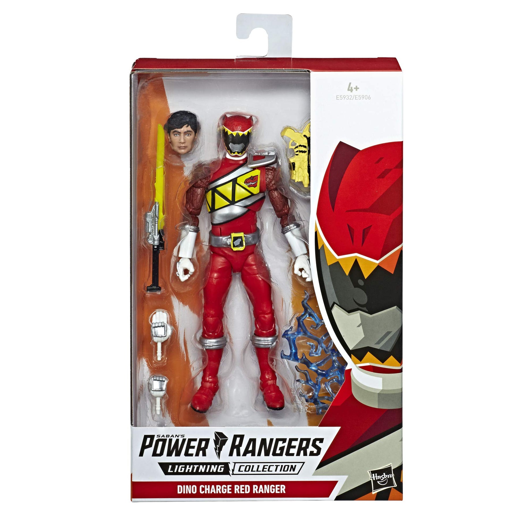 Hasbro Power Rangers Lightning Collection Dino Charge Red Ranger Action Figure