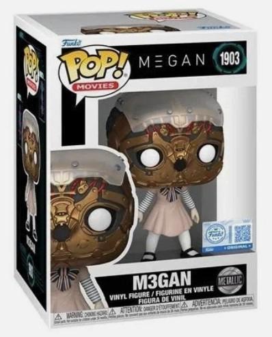 Funko Pop! Movies M3gan (Metallic) #1903 Funko Shop Exclusive