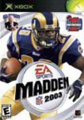 XBOX Madden NFL Football 2003 Video Game