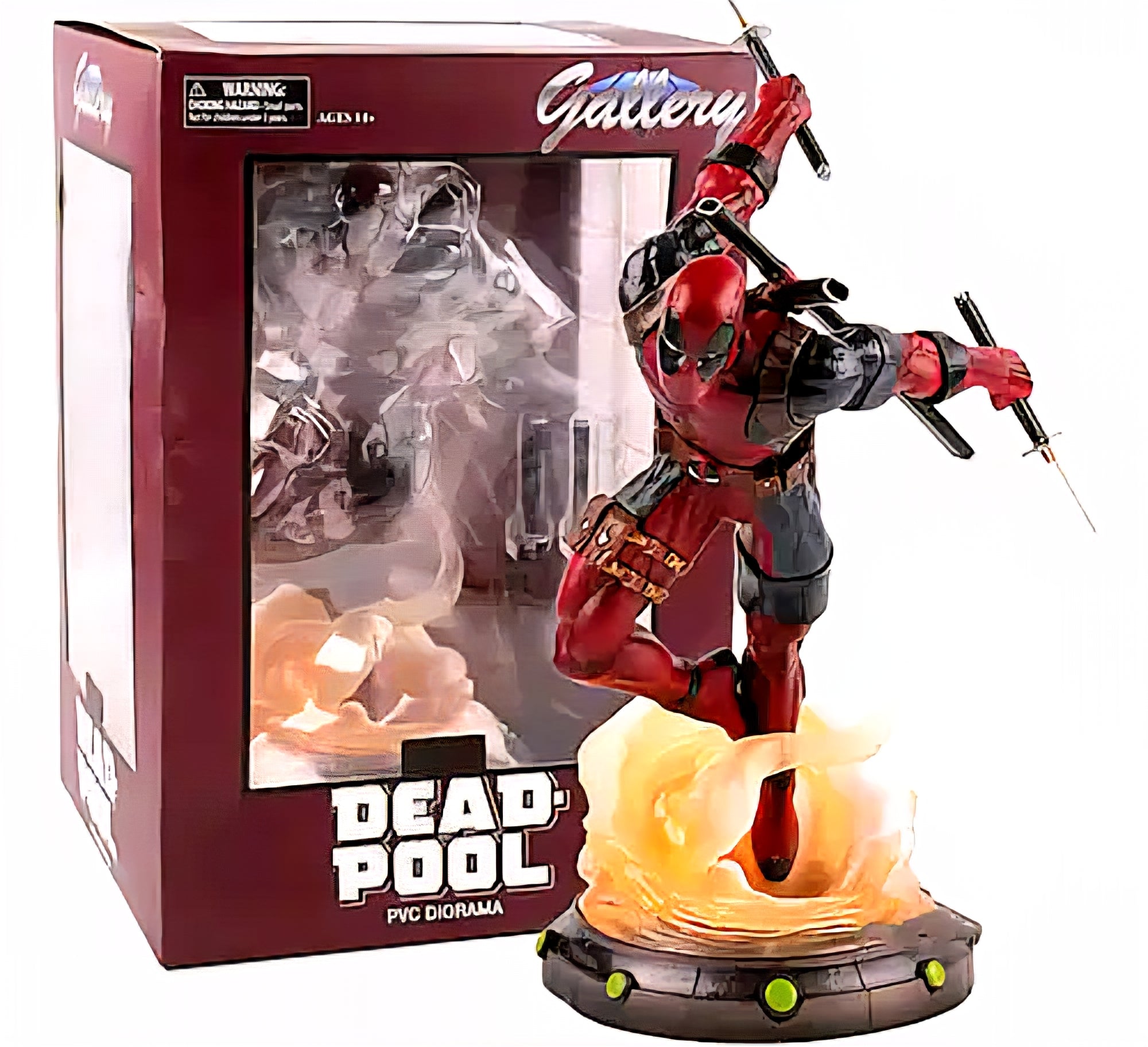 Diamond Select Galley Marvel Deadpool PVC Diorama