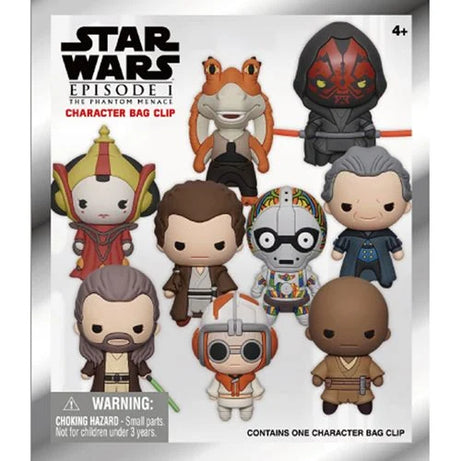 Monogram Star Wars Episode I The Phantom Menace Figural Bag Clip