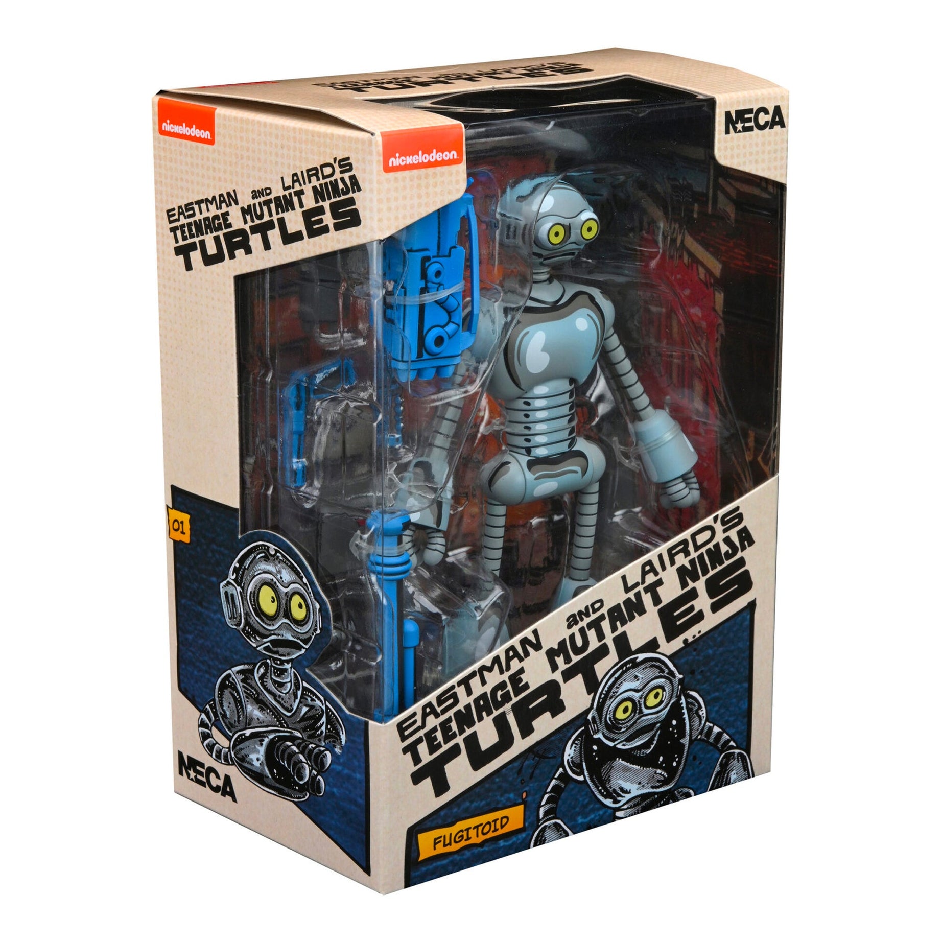 Neca Reel Toys Eastman and Lairds Teenage Mutant Ninja Turtles Fugitoid Action Figure