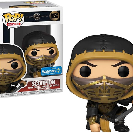 Funko Pop! Movies Mortal Kombat Scorpion #1058 Walmart Exclusive