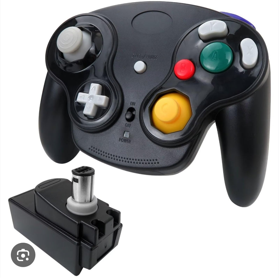 Used Xspeedonline Nintendo Gamecube Wireless Controller (Black)