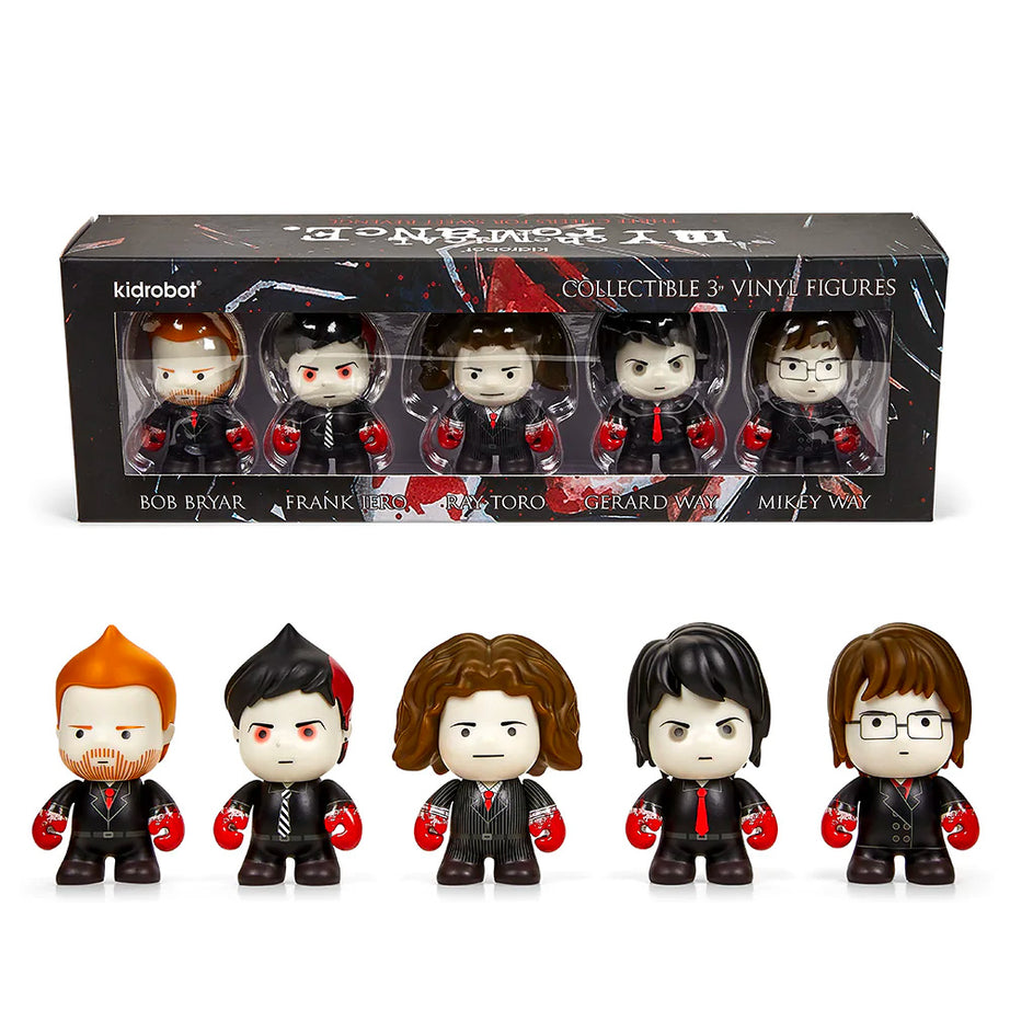 KidRobot My Chemical Romance Three Cheers For Sweet revenge Collectible 3" Vinyl Figure 5-Pack