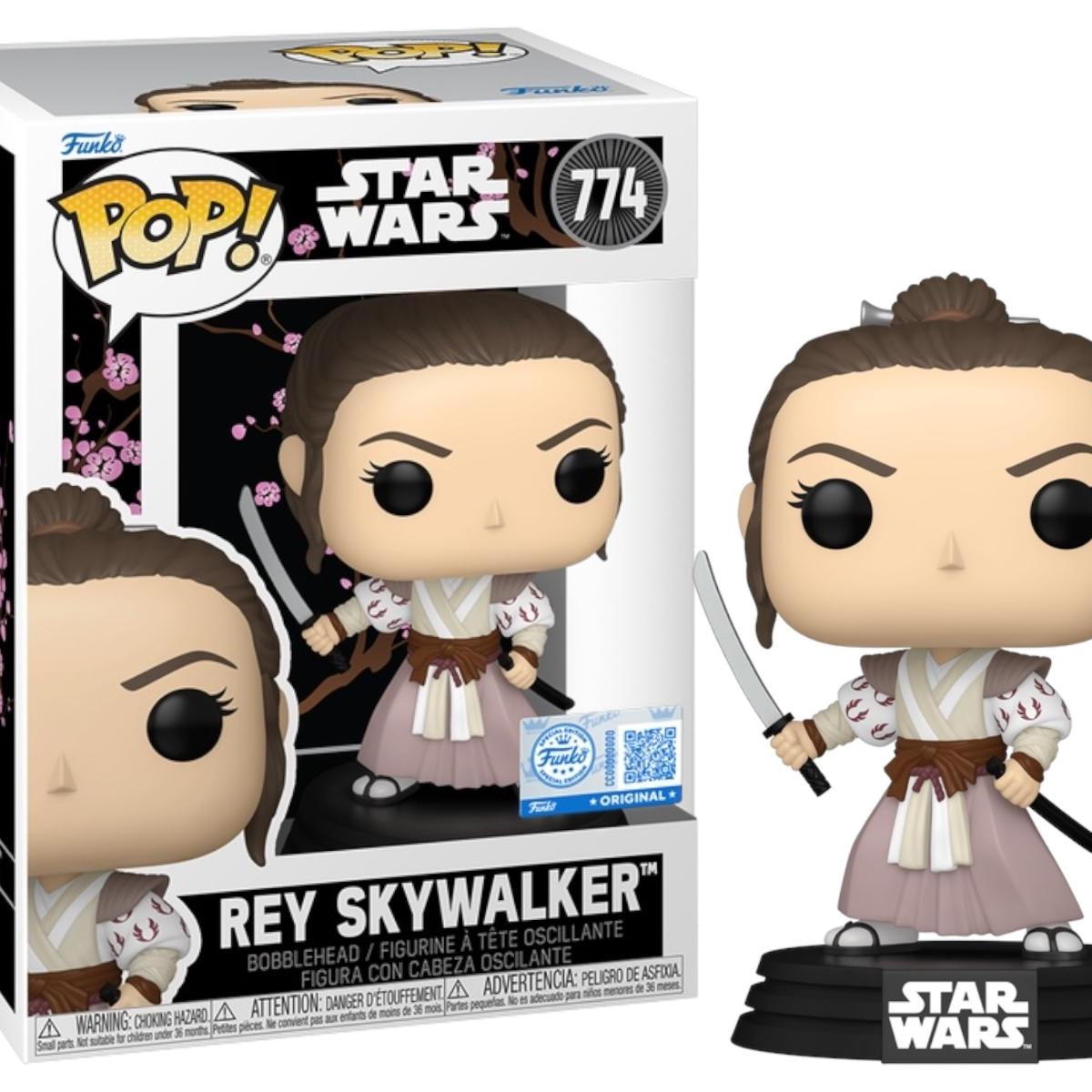 Funko Pop! Star Wars Impressions Rey Skywalker #774 Funko Shop Exclusive