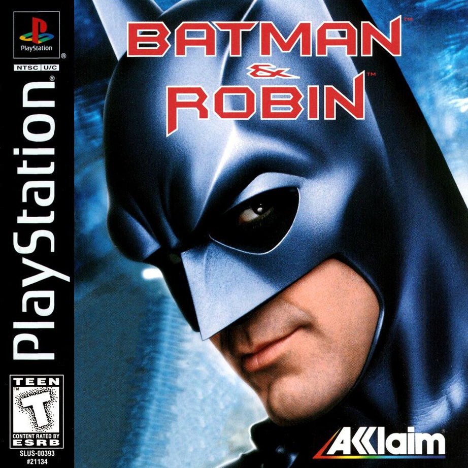 PlayStation 1 Batman & Robin Video Game