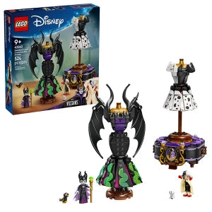 Lego Disney Villains Maleficent's and Cruella De Vil's Dresses #43262
