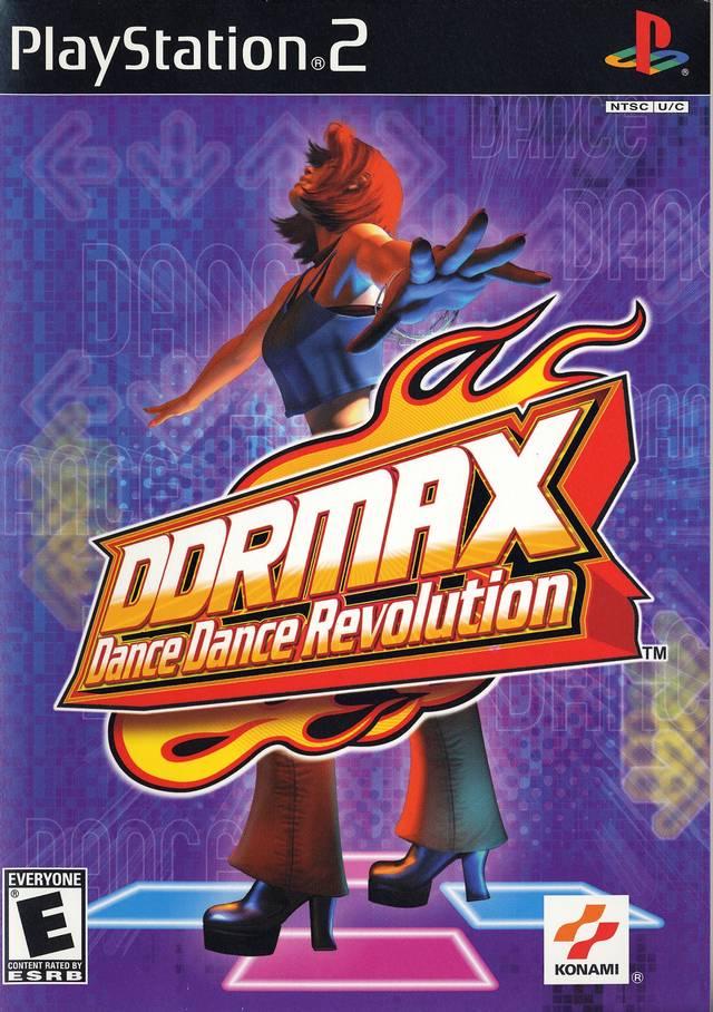 PS2 DDRMAX Dance Dance Revolution Video Game