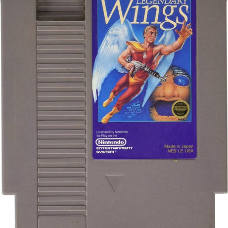 NES Legendary Wings Video Game