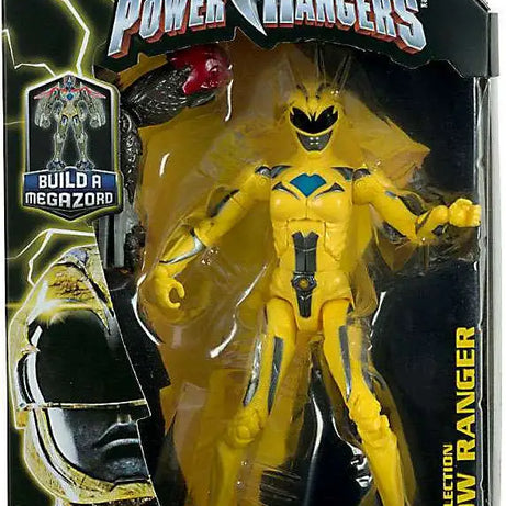 Bandai Saban’s Power Rangers Legacy Collection Movie Yellow Ranger Toys R Us Exclusive Action Figure