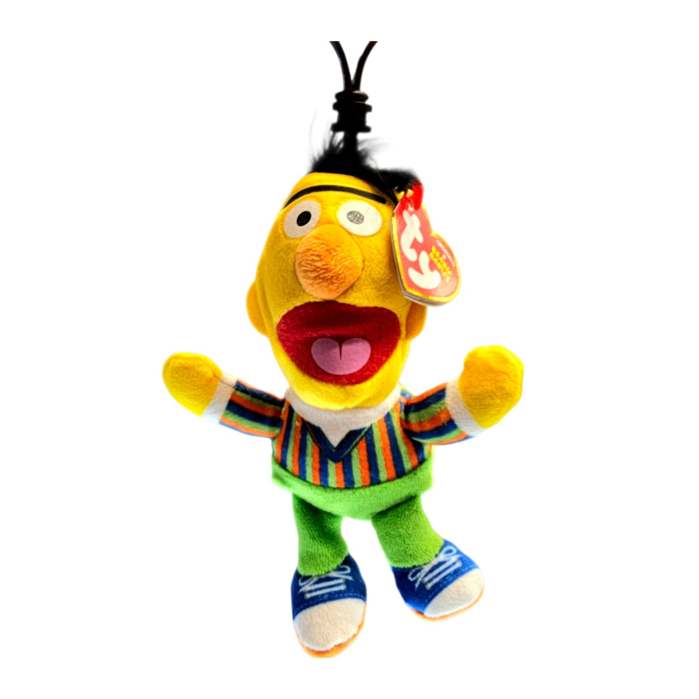 Ty Beanie Sesame Street Bert Keychain Plush