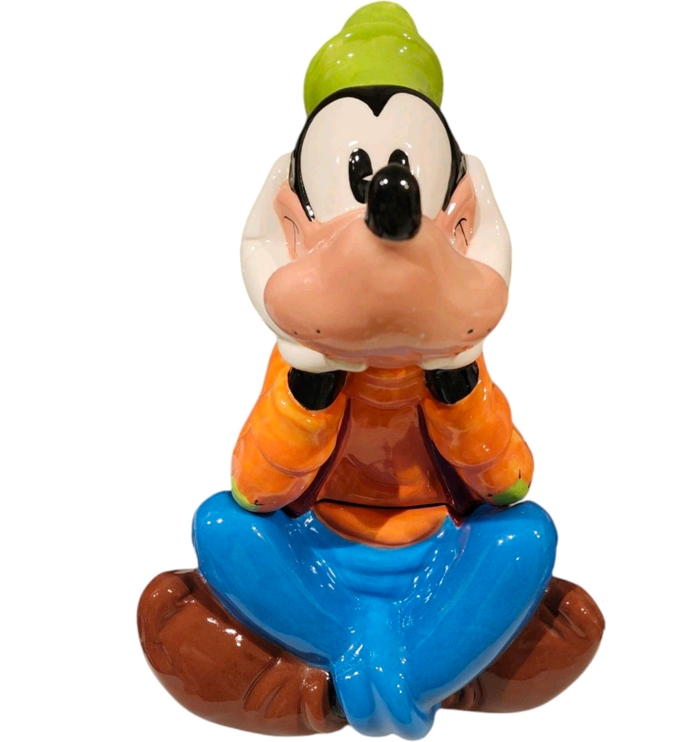 Treasure Craft Mickey & Co. Goofy Ceramic Jar