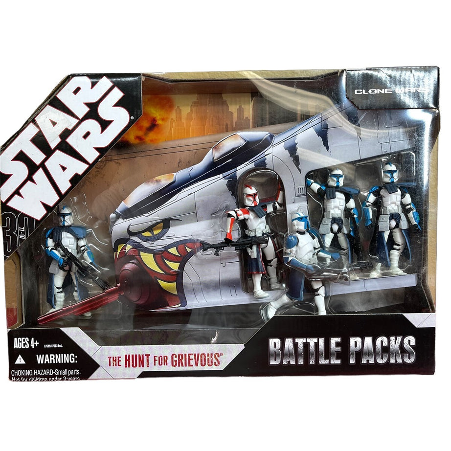 Hasbro Star Wars The Clone Wars The Hunt For Grievous Action Figure Battle Pack
