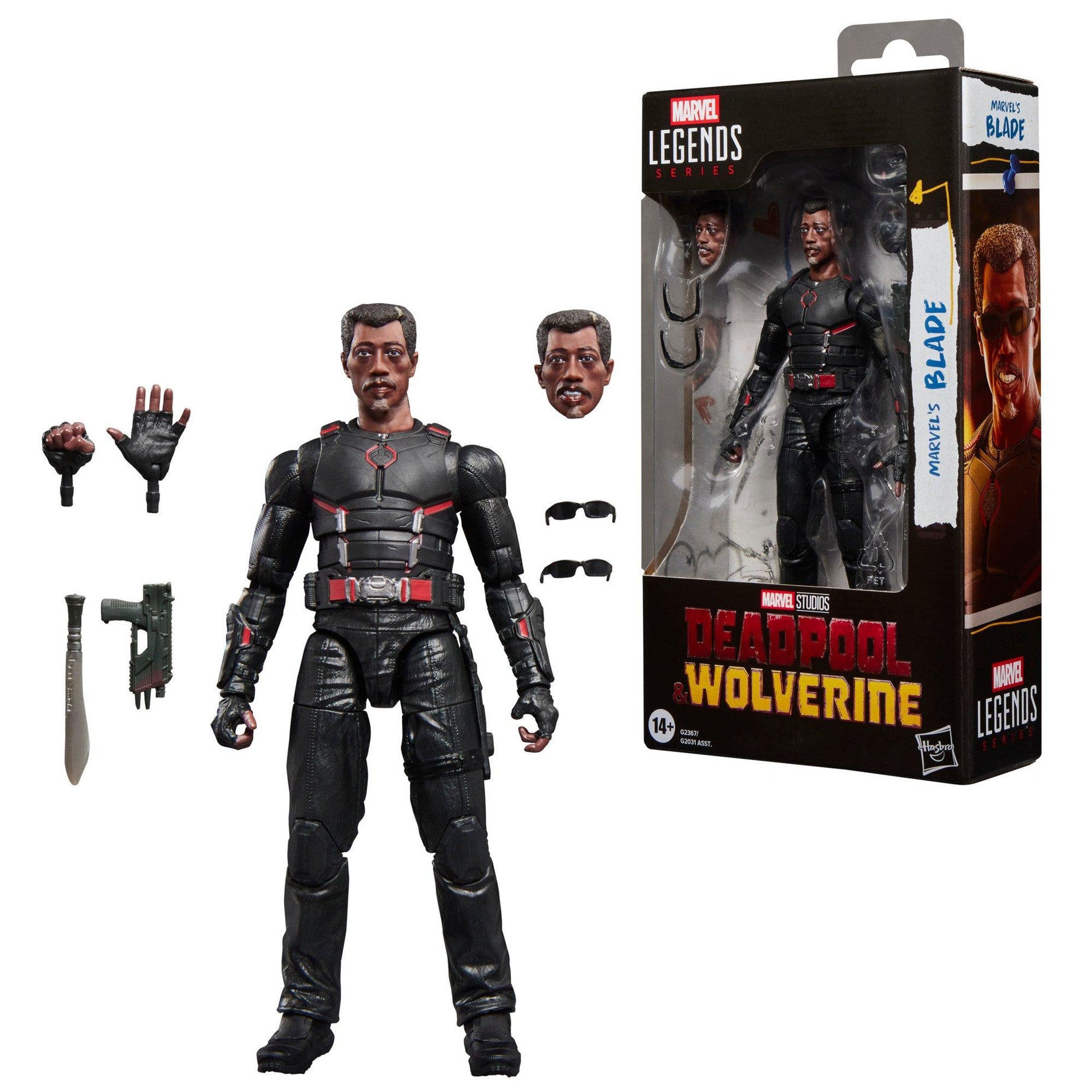 Hasbro Marvel Legends Series Deadpool & Wolverine Marvel's Blade Action Figure
