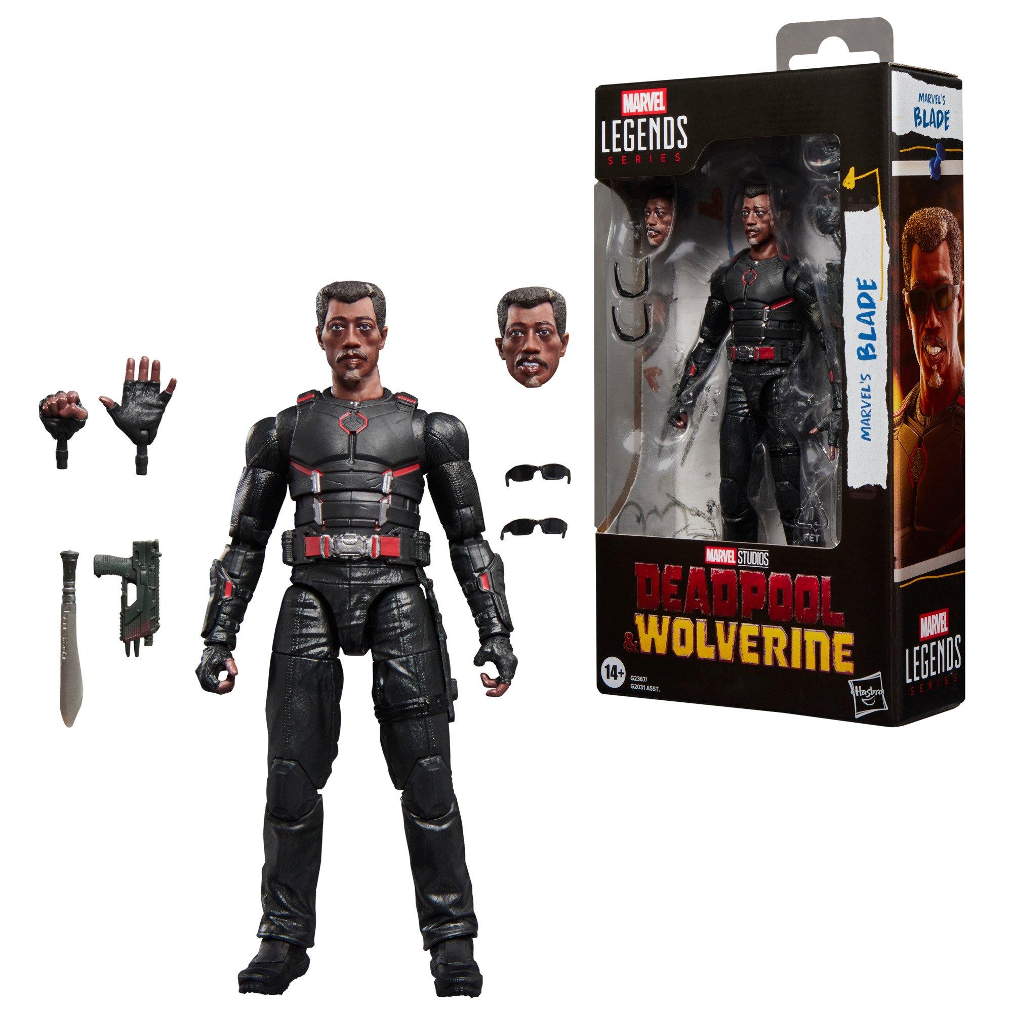 Hasbro Marvel Legends Series Deadpool & Wolverine Marvel's Blade Action Figure