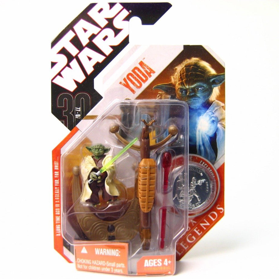 Hasbro Star Wars Saga Legends Yoda Action Figure