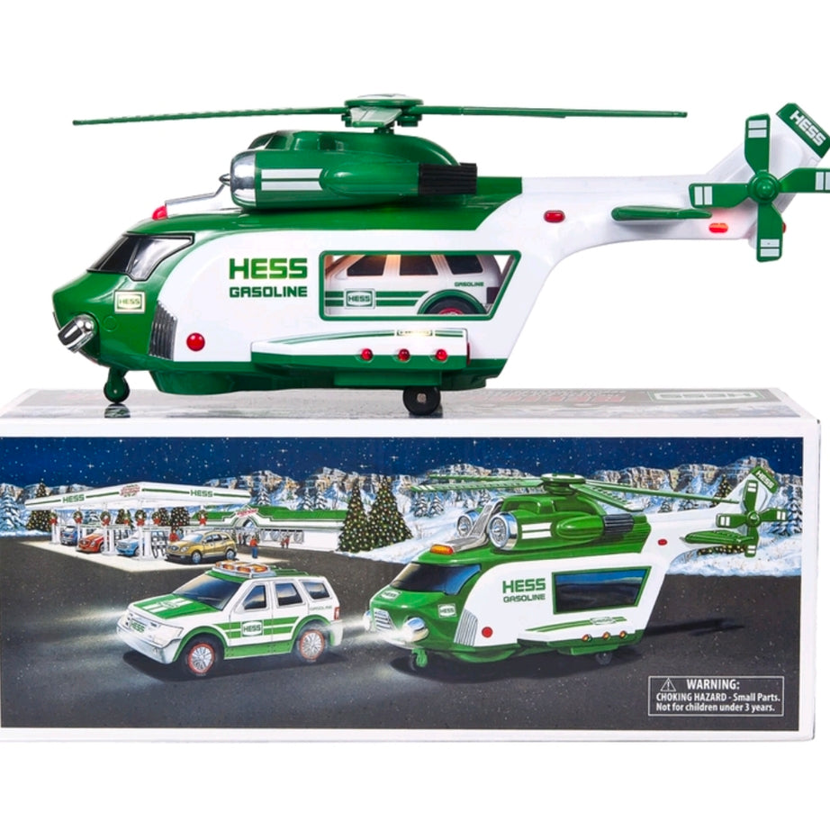 Hess Trucks Toy Helicopter and Rescue (2012)