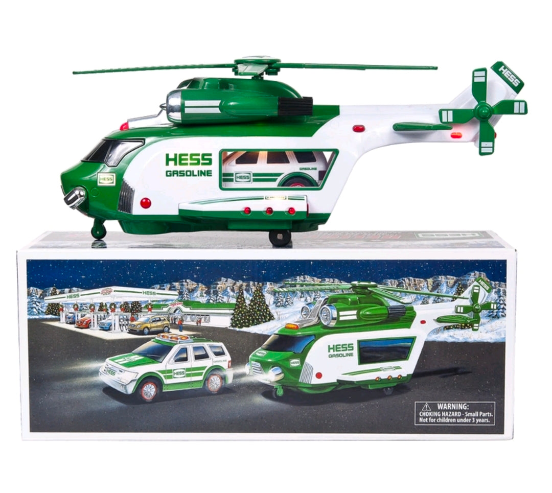 Hess Trucks Toy Helicopter and Rescue (2012)