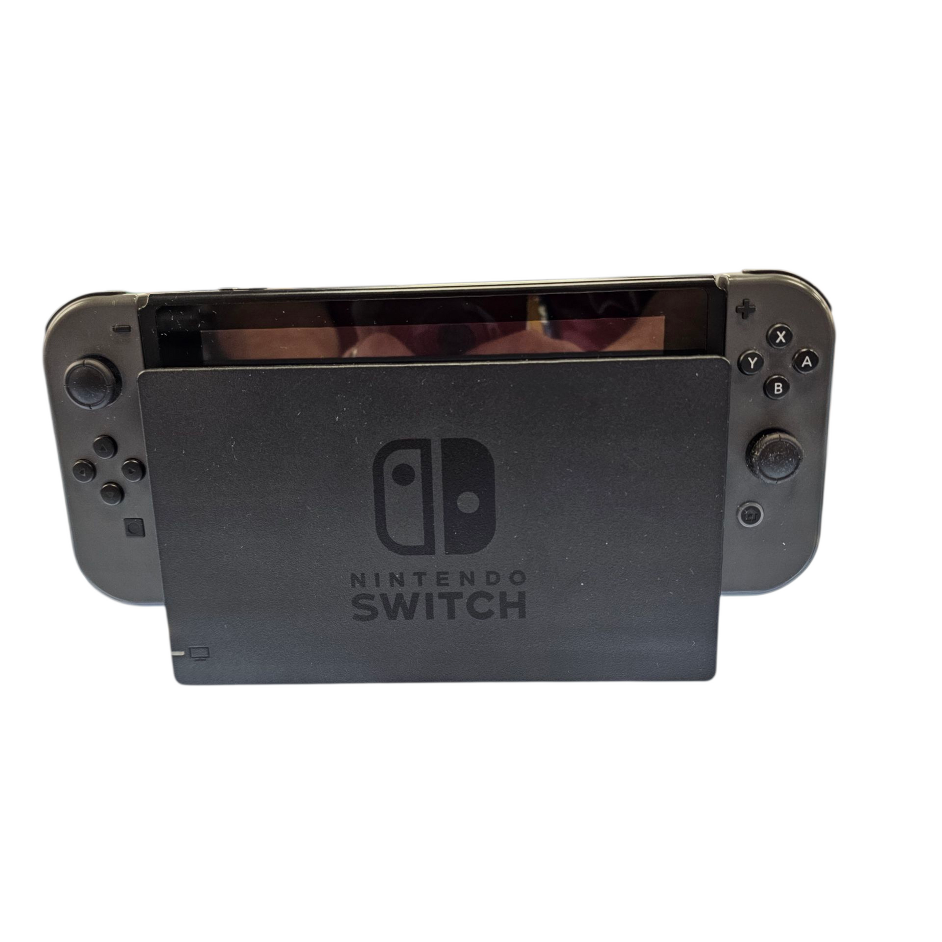 Nintendo Switch with Gray Joycons Console Version 2
