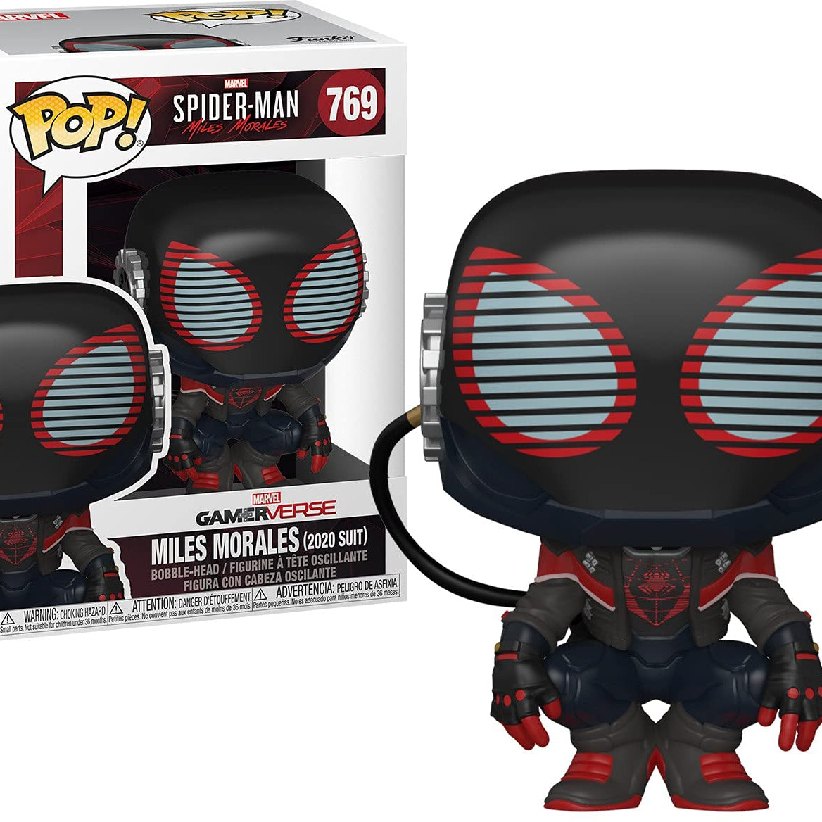 Funko Pop! Marvel Spider-Man Miles Morales Marvel Gamerverse Miles Morales (2020 Suit) #769