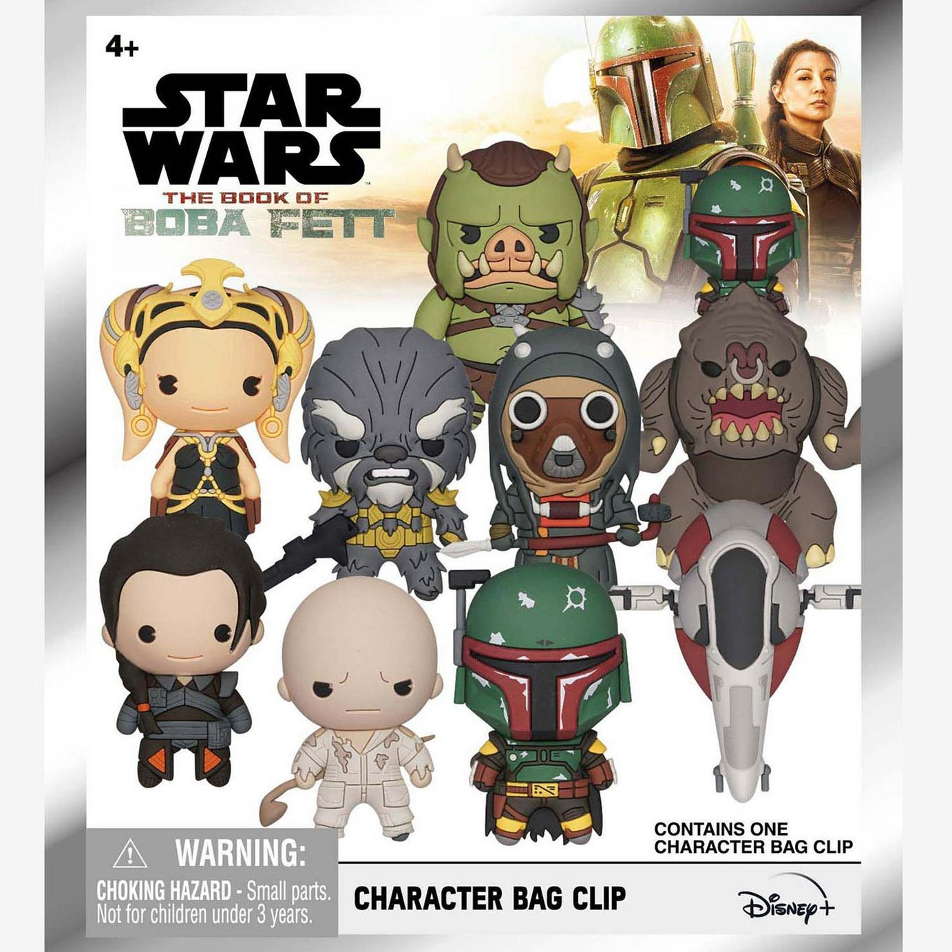 Monogram Star Wars Book Of Boba Fett Figural Bag Clip