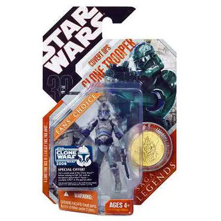 Hasbro Star Wars Saga Legends  Covert Ops Clone Trooper Action Figure