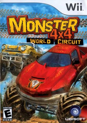 Nintendo Wii Monster 4x4 World Circuit Video Game