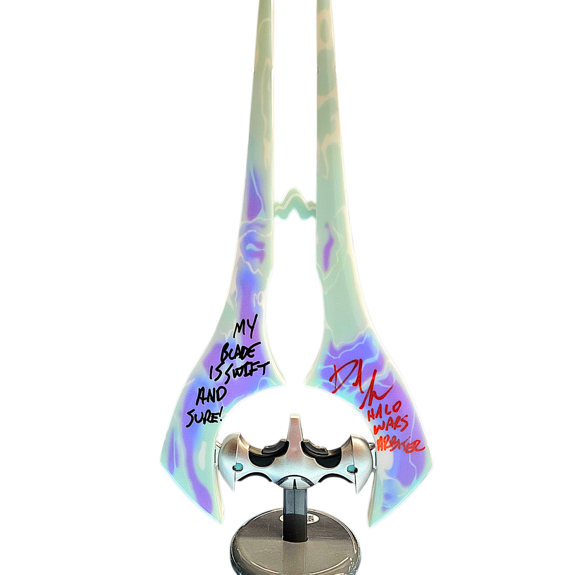 (Signed JSA) Halo Energy Sword USB-powered LED Desktop Lamp