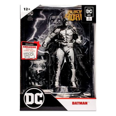 McFarlane Toys DC Direct Page Punchers Batman (Black Adam Line Art Variant) Action Figure