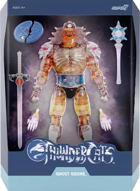 Super 7 Thundercats Ghost Grune Action Figure
