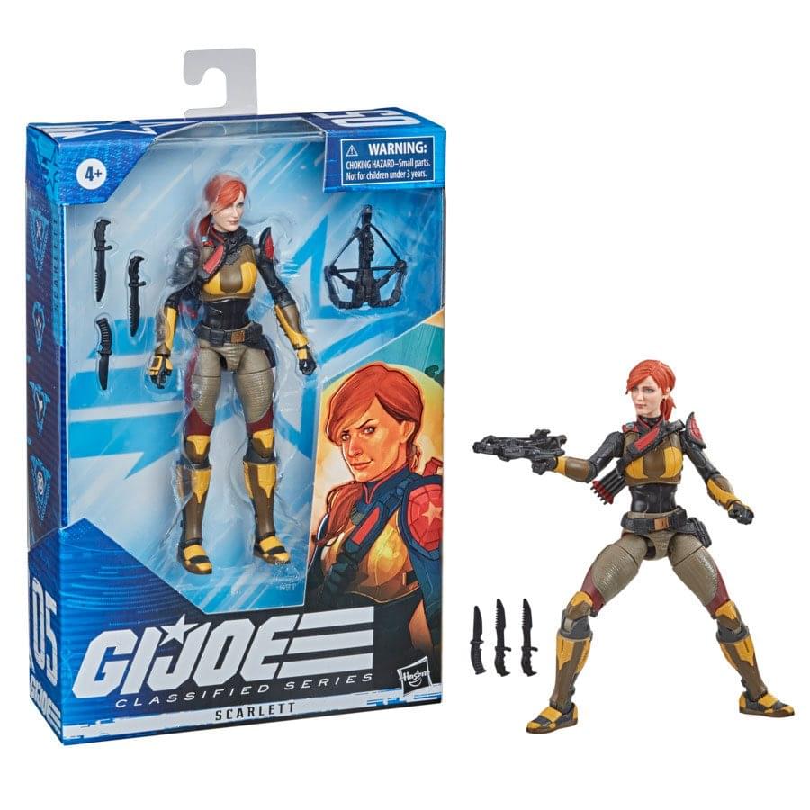 Hasbro GI Joe Classified Series Scarlet 6" Inch Action Figure