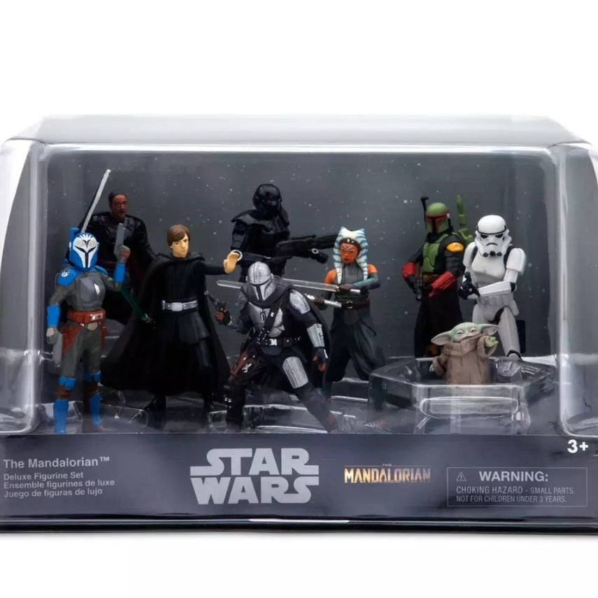 Disney Star Wars The Mandalorian Deluxe 9 Figurine Playset