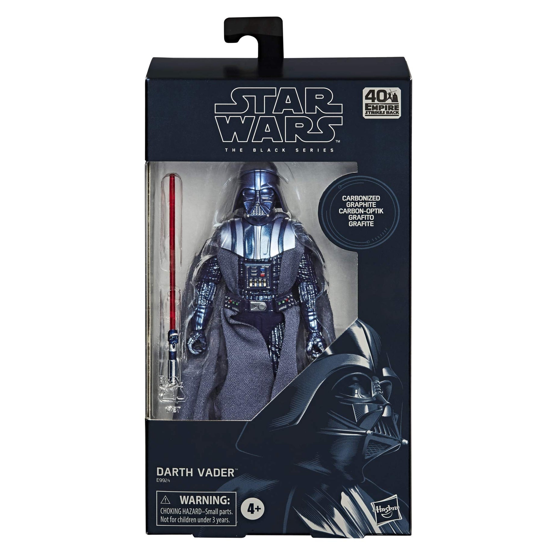 Hasbro Star Wars The Black Series Carbonized Graphite Darth Vader Action Figure