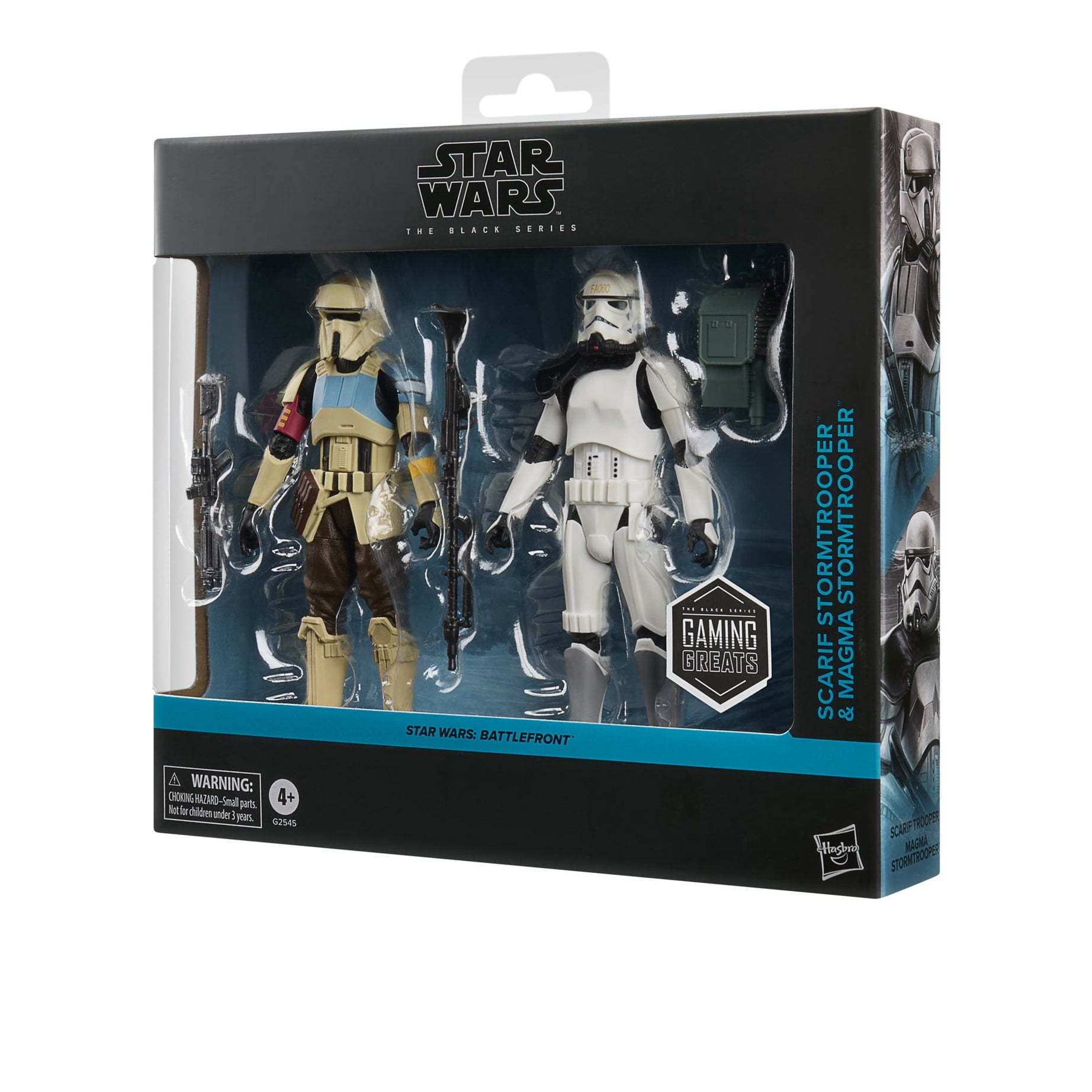 Hasbro Star Wars The Black Series Star Wars: Battlefront Scarif Stormtrooper & Magma Stormtrooper Action Figure 2-Pack