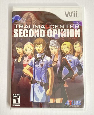 Nintendo Wii Trauma Center Second Opinion Video Game