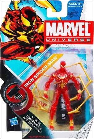 Hasbro Marvel Universe Series 2 Iron Spider-Man #21 Action Figure