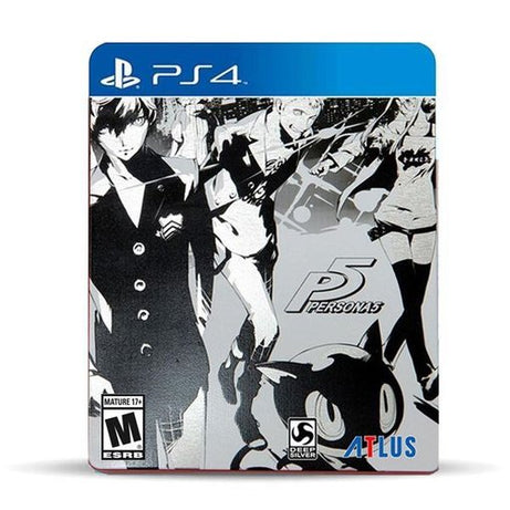 PlayStation 4 Persona 5 Steelbook Launch Edition Video Game