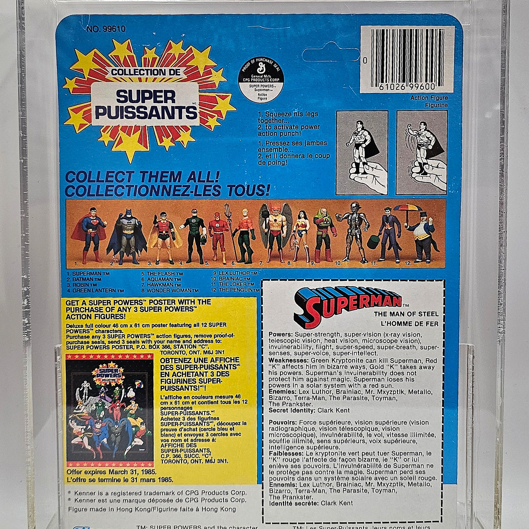 Kenner DC Super Powers Collections Superman Action Figure