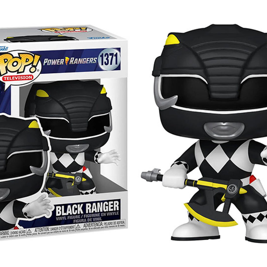 Funko Pop! Television Power Rangers Black Ranger #1371