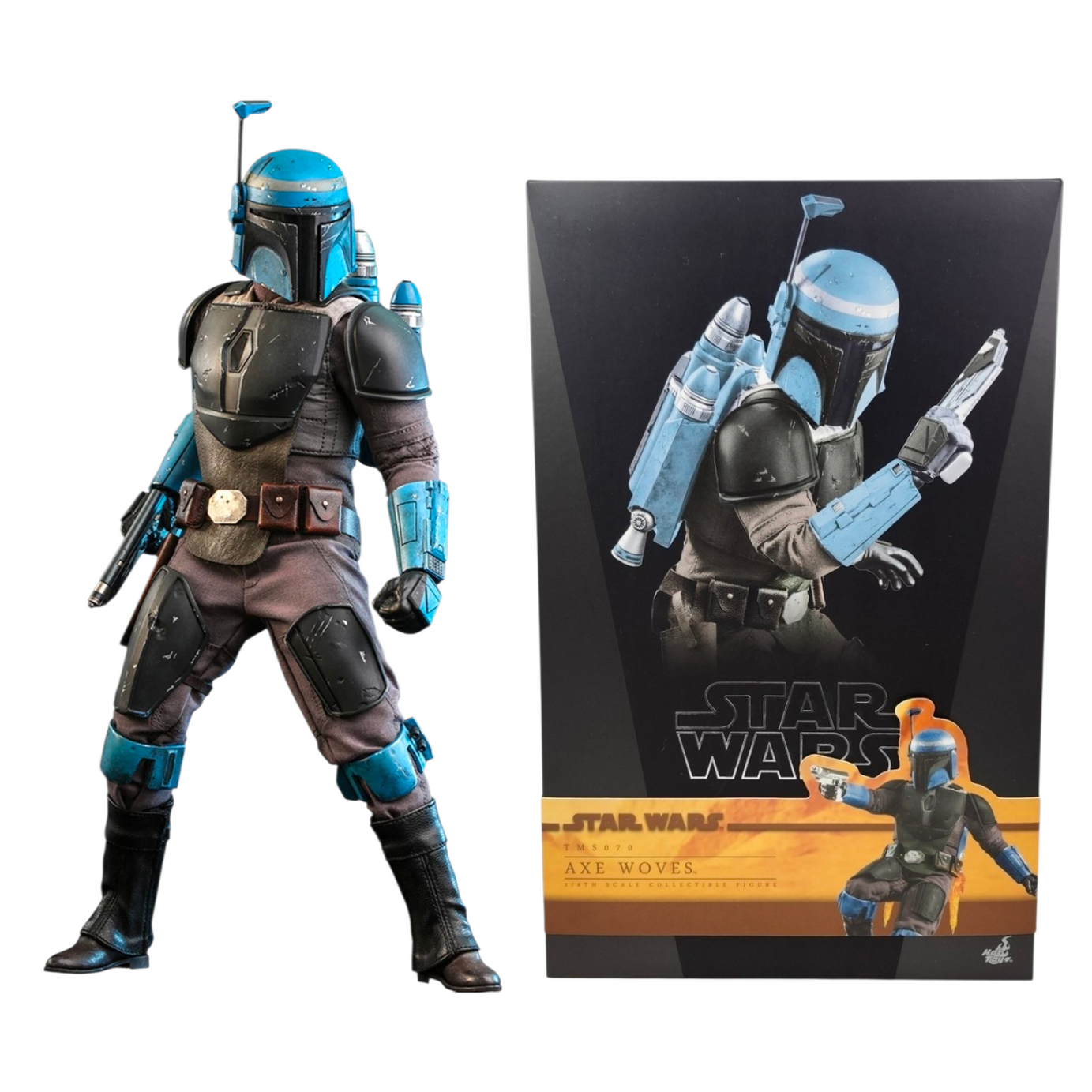 Sideshow Hot Toys Television Masterpiece Series Disney Star Wars The Mandalorian Axe Woves 1/6th Scale Collectible Figure TMS070